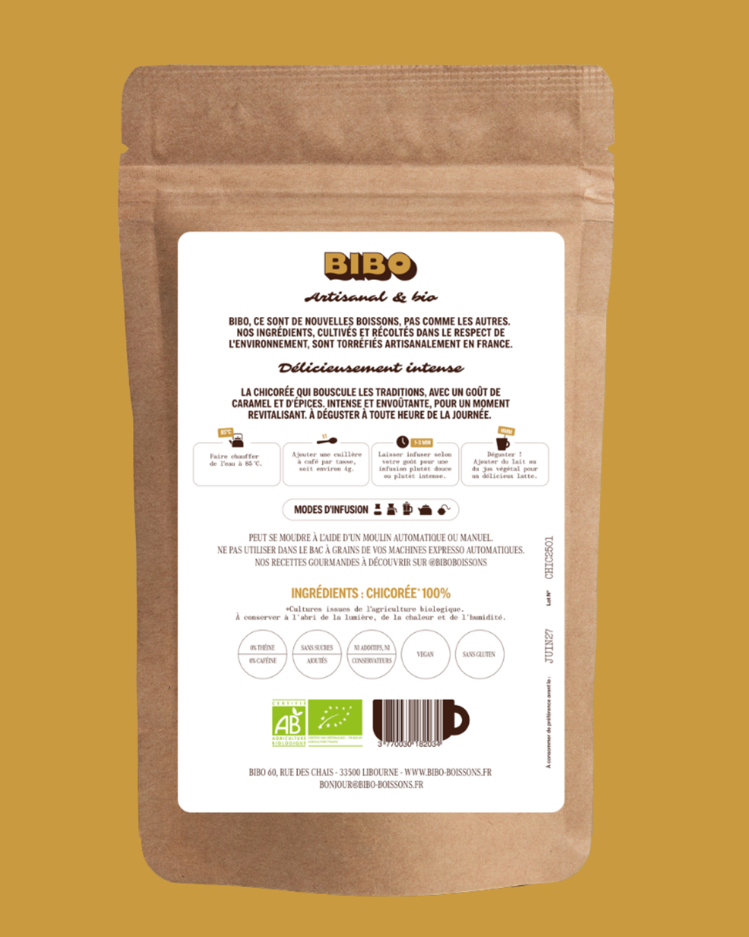 La Chic' - Roasted chicory grains